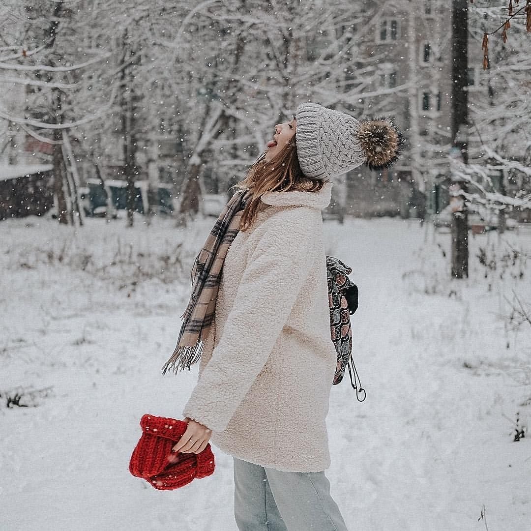 Фотосессия на снегу