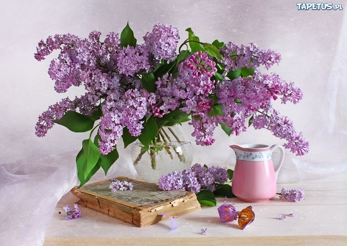 Мозаика алмазная "букет сирени" 40*50 см