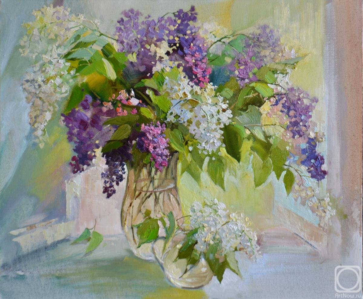 Елена Перминова художник сирень