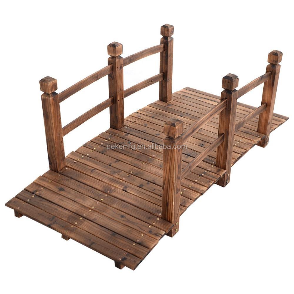 Wooden Garden Bridge