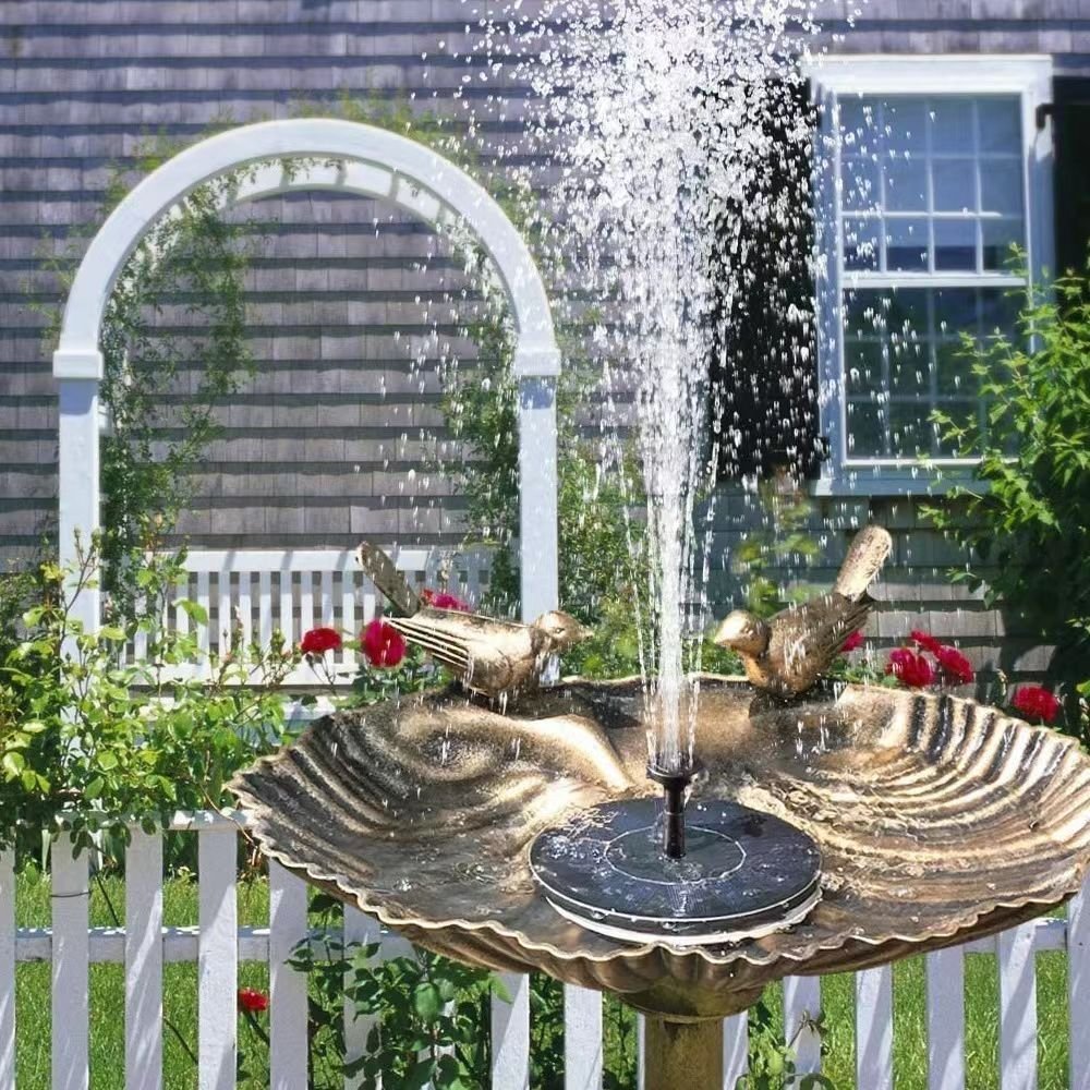 Солнечный фонтан Birdbath ,