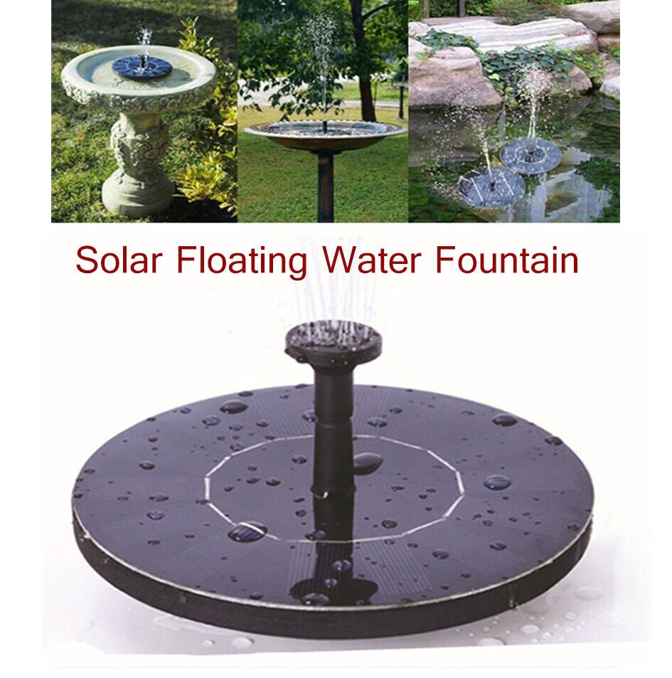 Solar-Powered Fountain