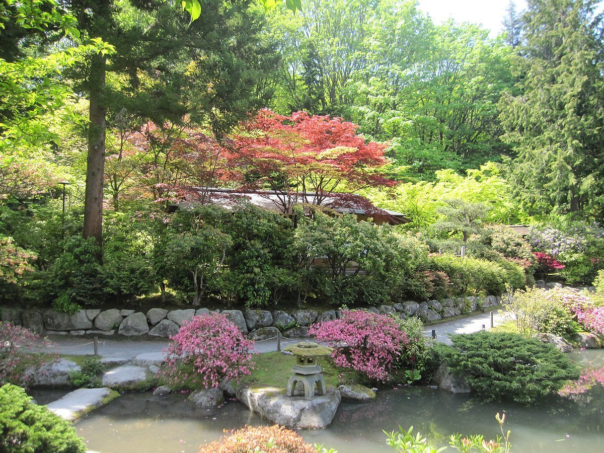 Вашингтонский парк Арборетум Japanese Garden