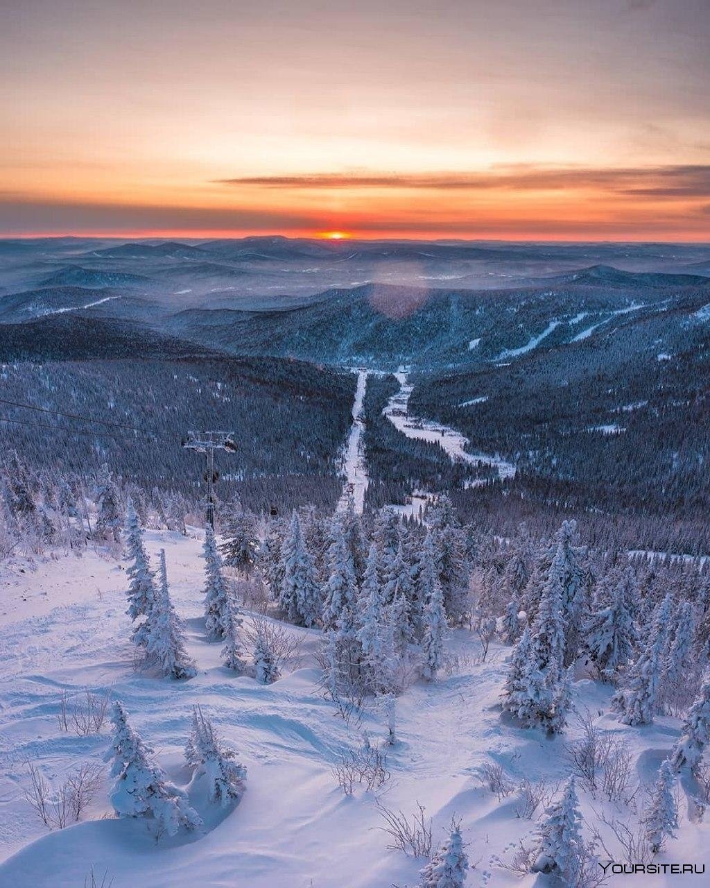 Гора Шерегеш горнолыжный курорт