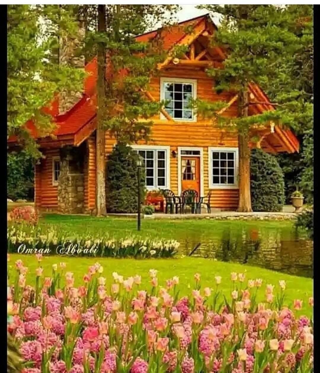 Красивая дача
