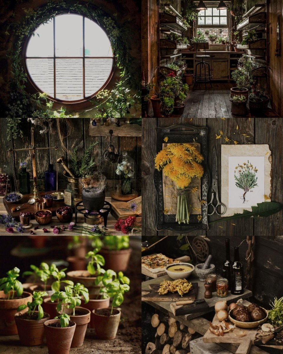 Witch aesthetic кухня