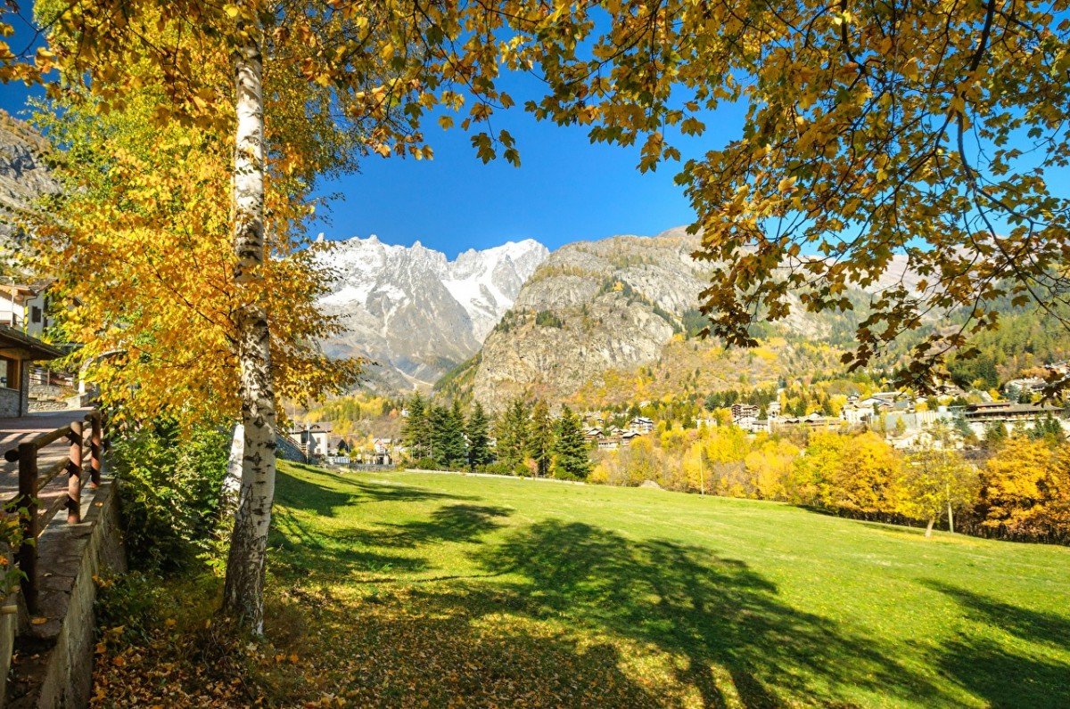 Осень в Альпах Швейцария фото
