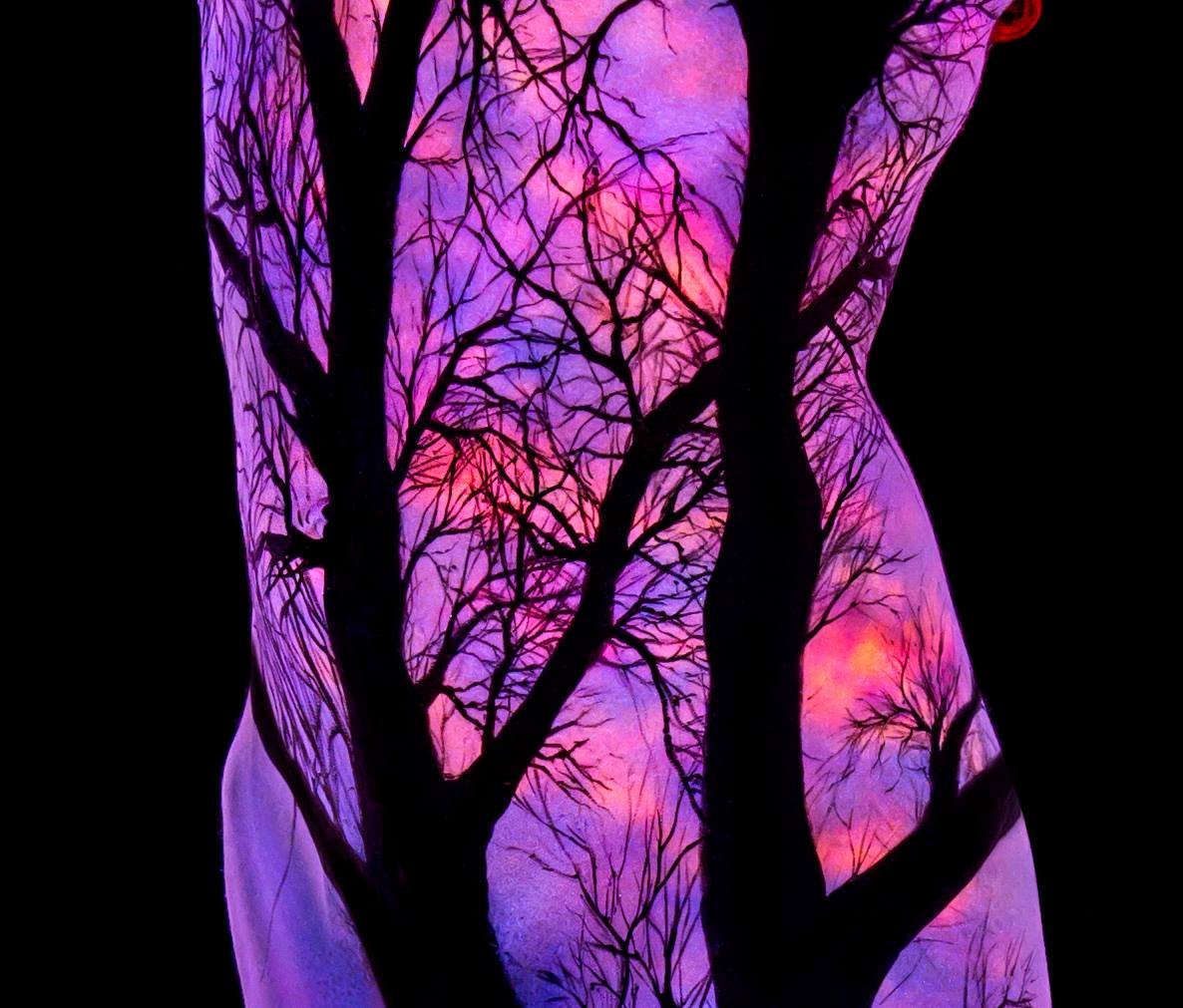 Боди-арт художника John Poppleton