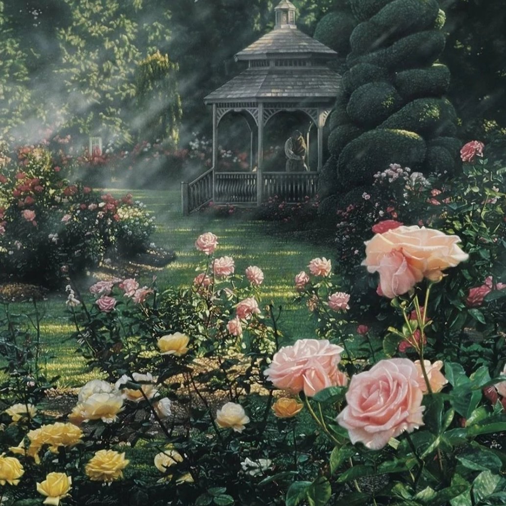 Коллин Богл художник розы