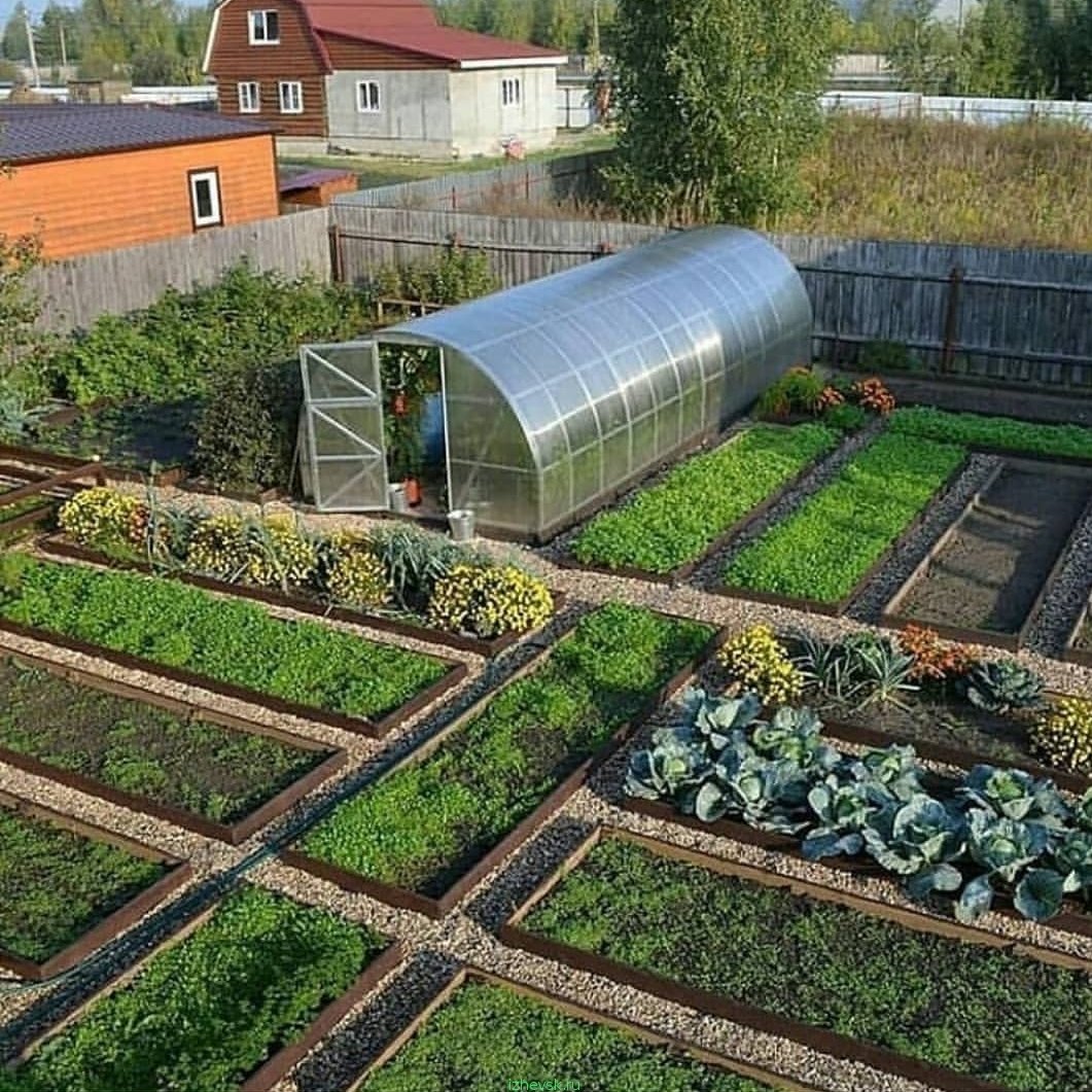 Распланировать огород