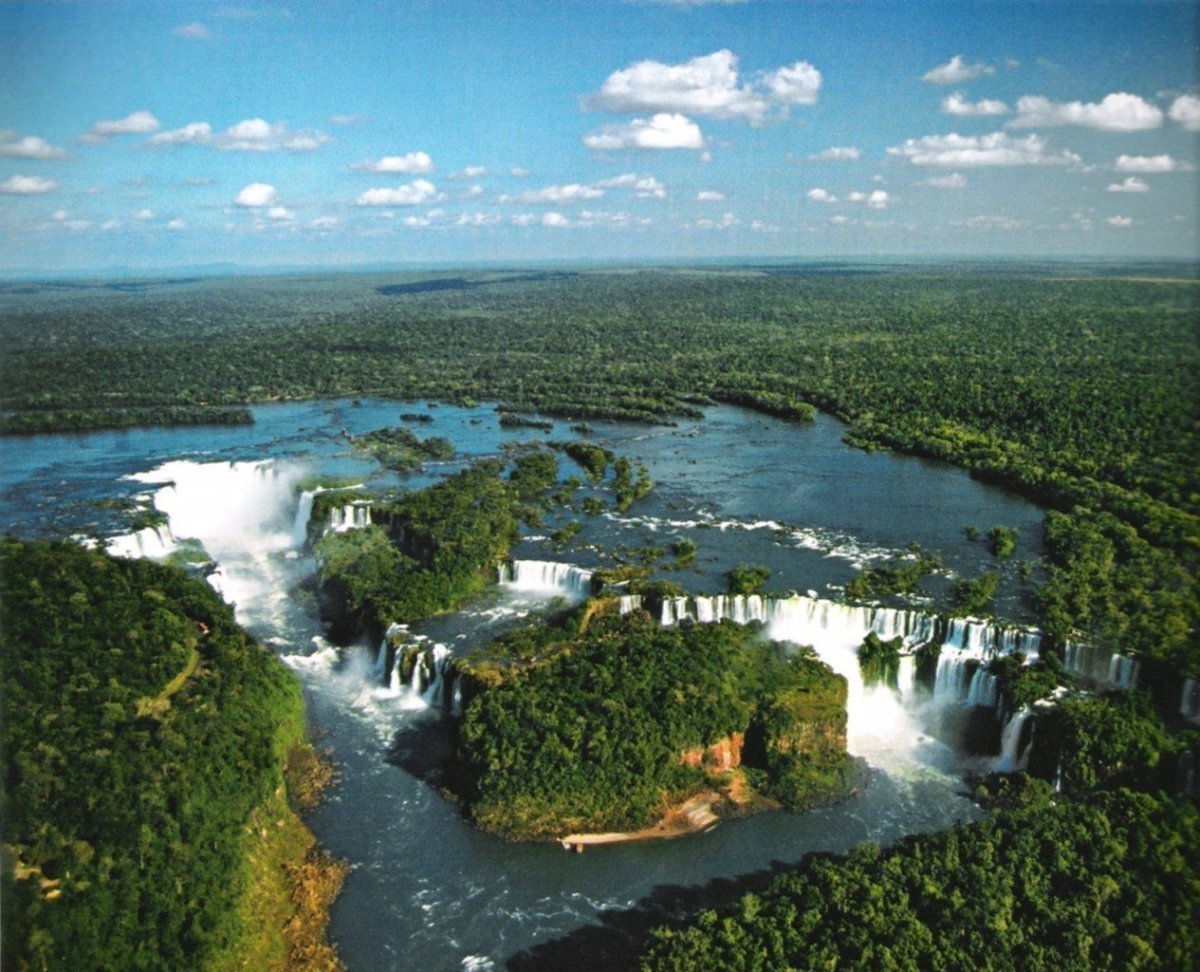 Река Парана Южная Америка