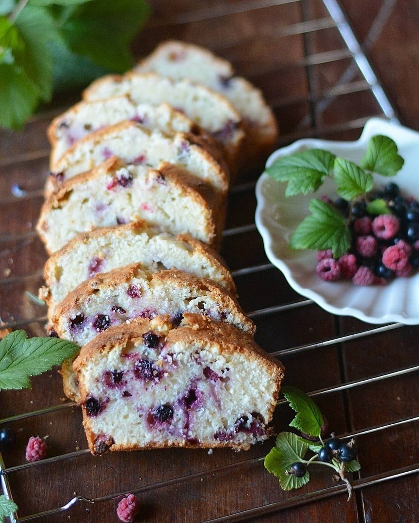 Творожный кекс
