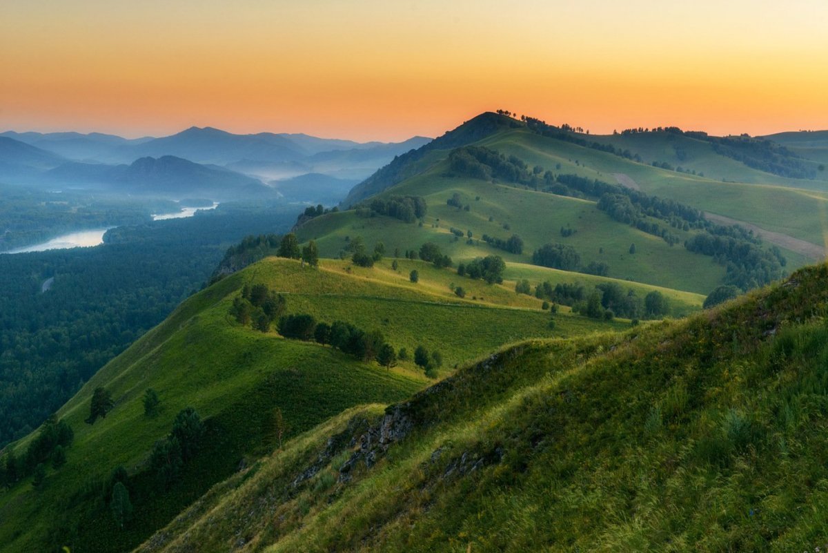 Алтай холмы