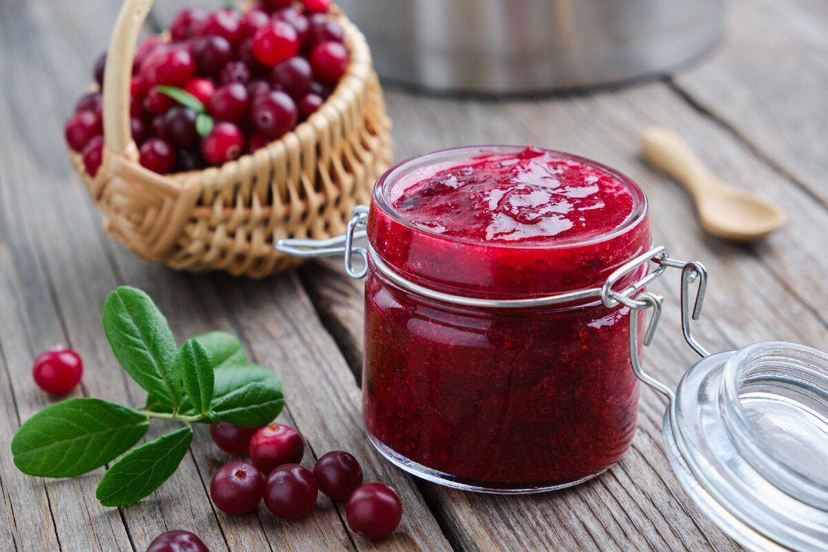 Jar Jam Jelly клюква