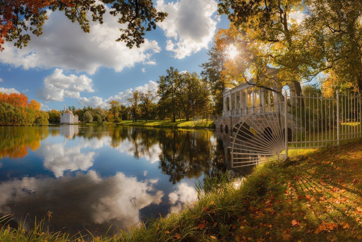 Царское село пейзажный парк
