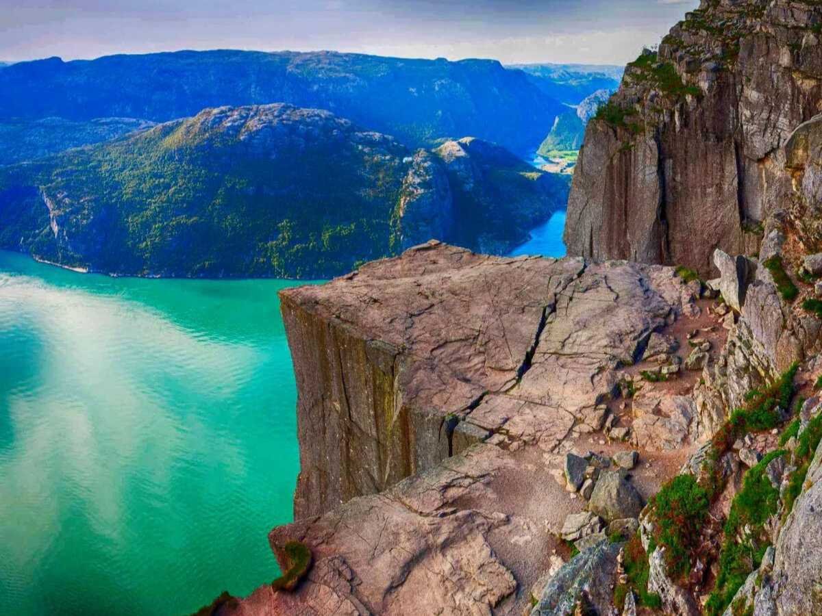 Скала Кафедра проповедника Норвегия