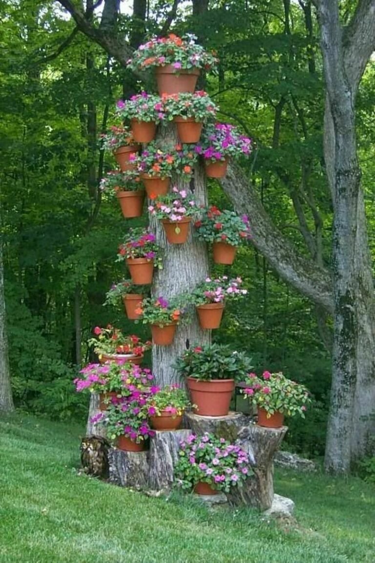 Вертикальные клумбы