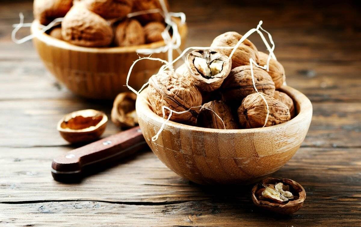 Пророщенные грецкие орехи