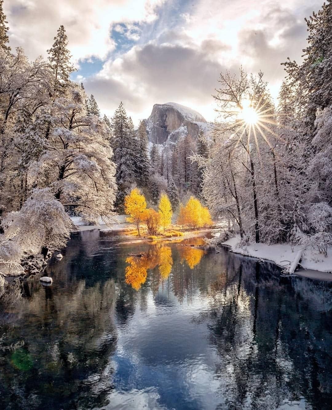 Зимняя природа