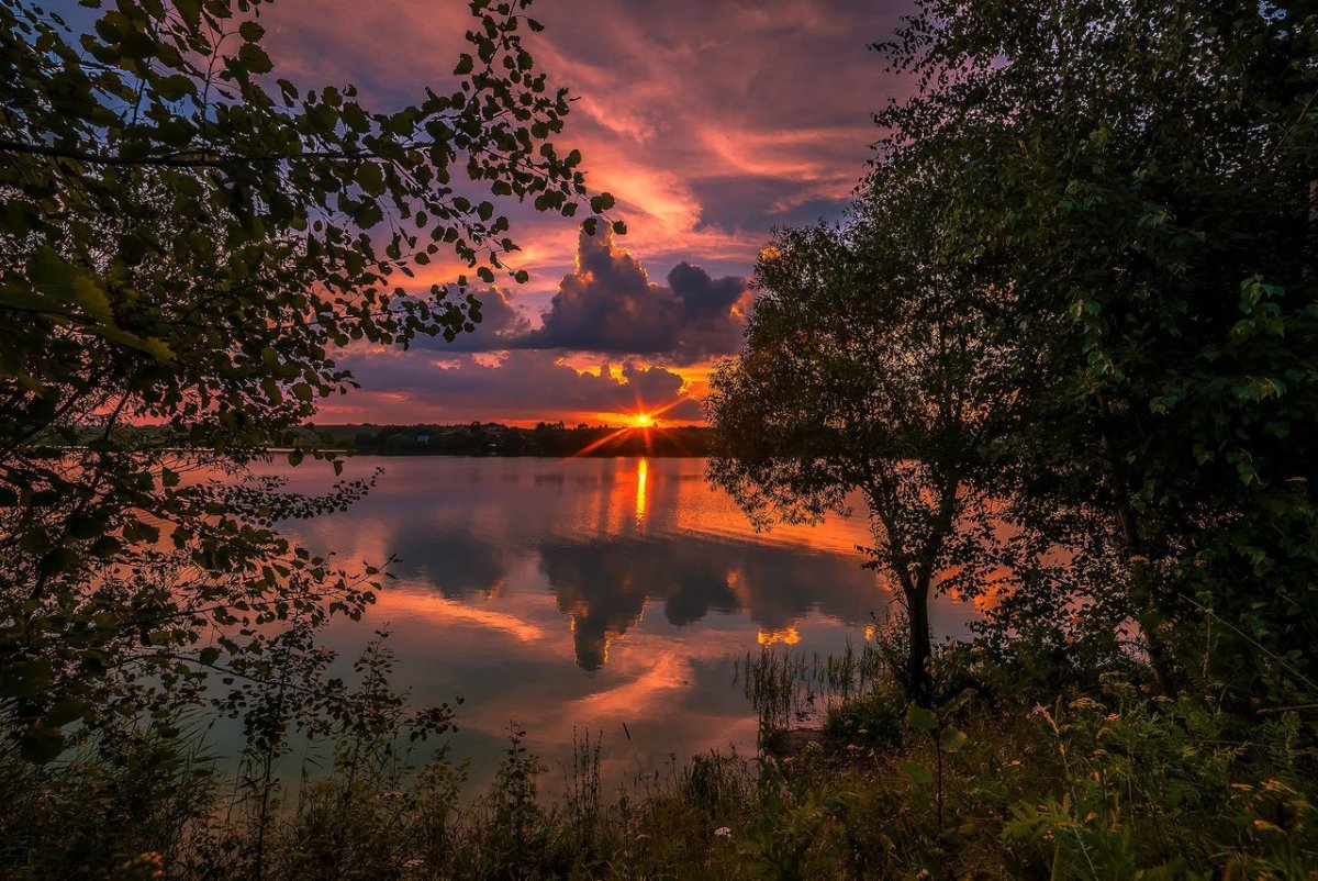 Природа вечер