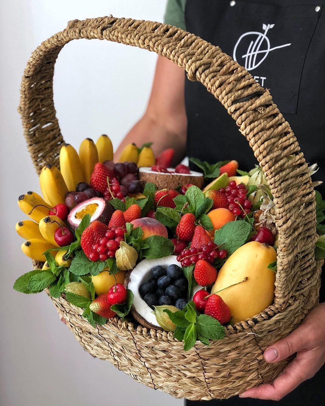 Корзинка с фруктами