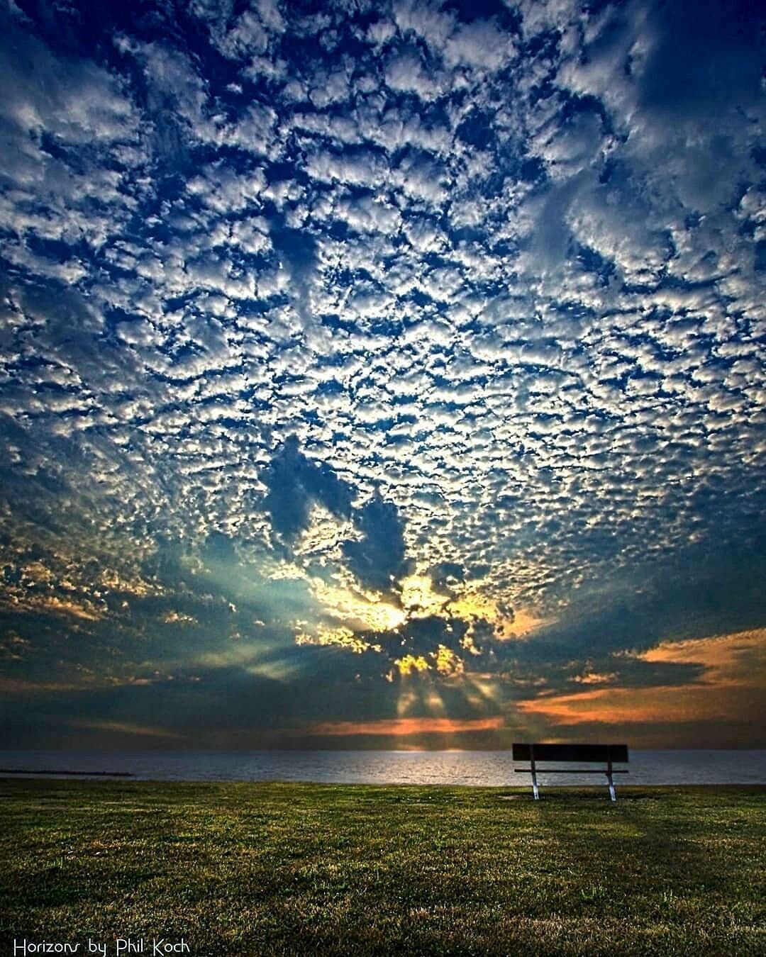Природа с красивыми облаками