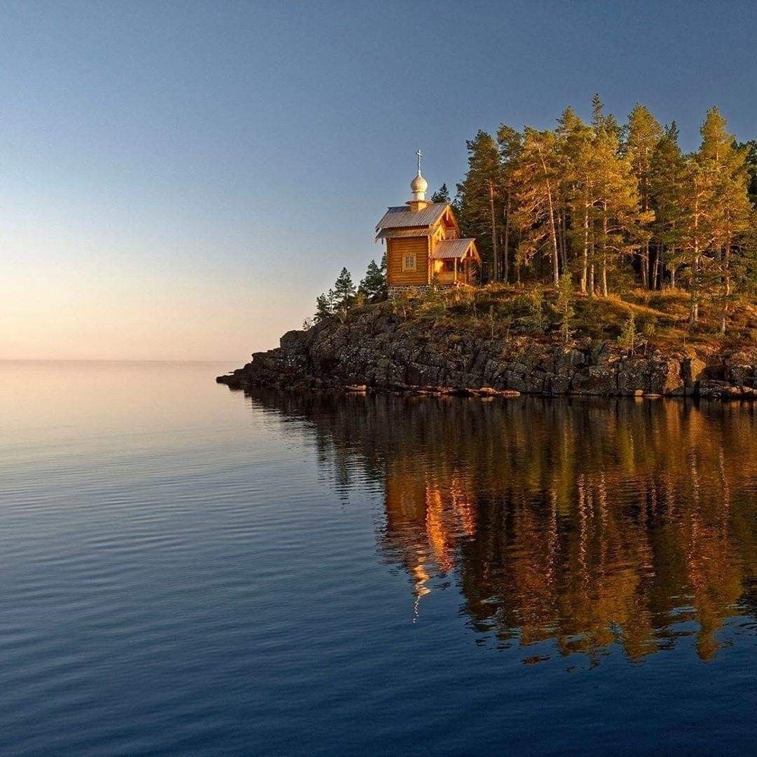 Карелия остров Валаам монастырь