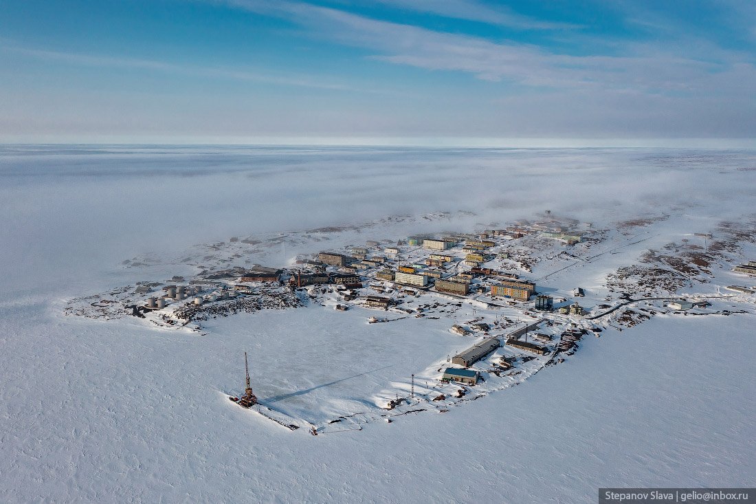 Поселок Диксон Таймыр