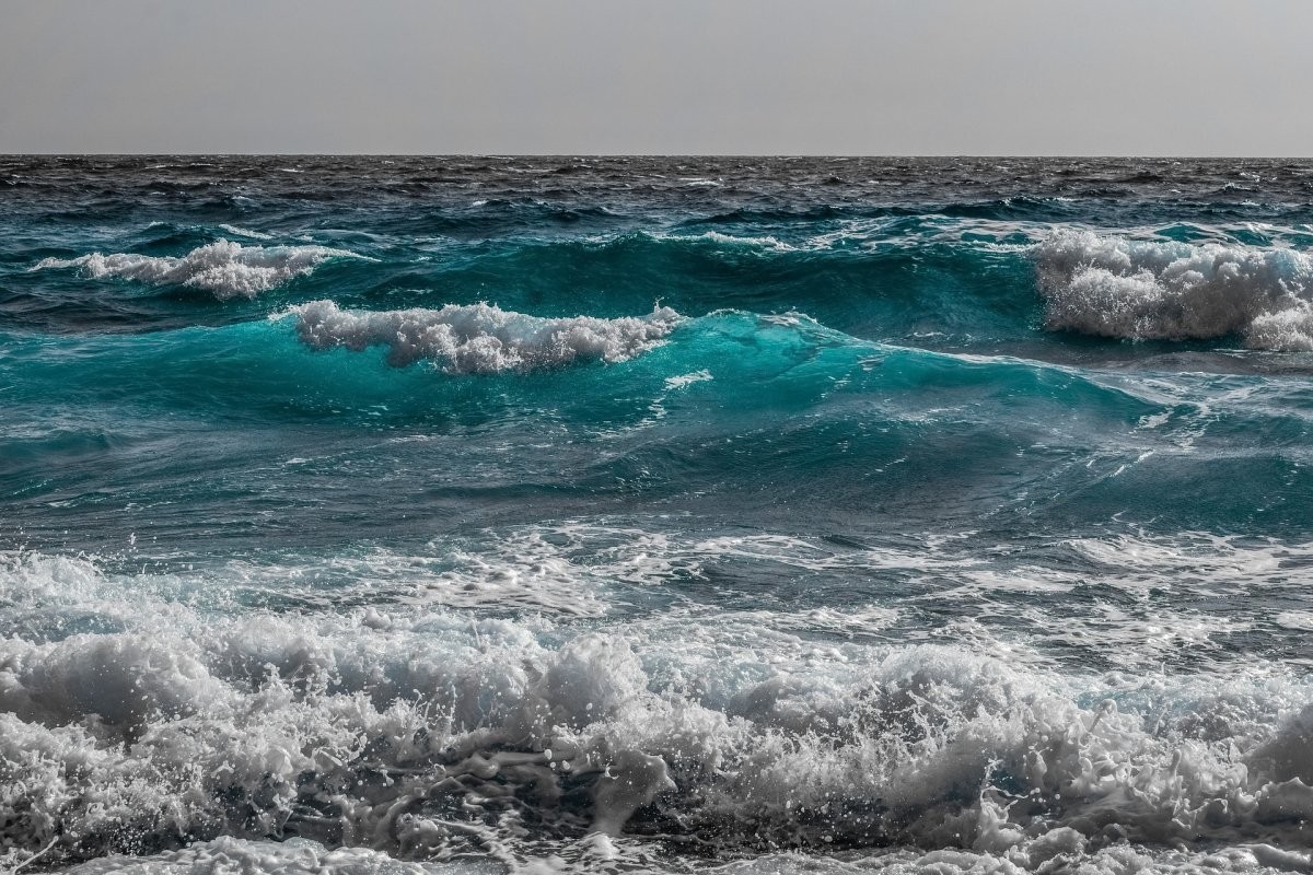 Волны на поверхности моря