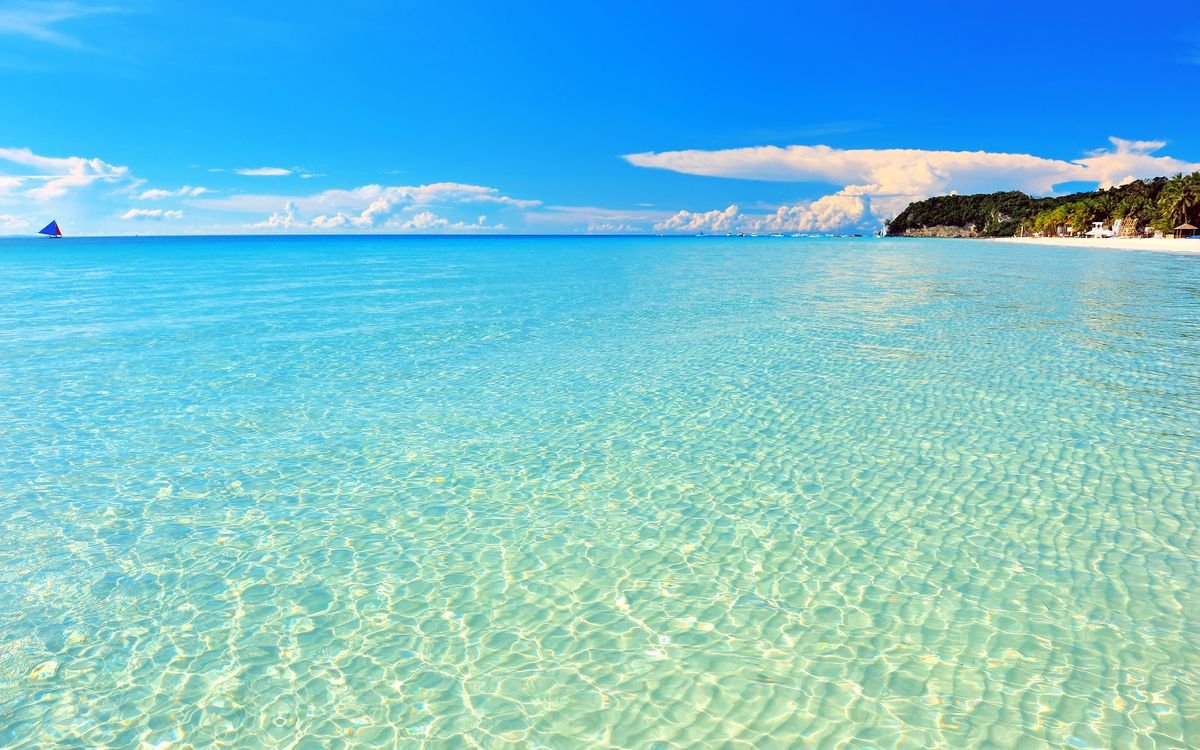 Карибское море голубая Лагуна