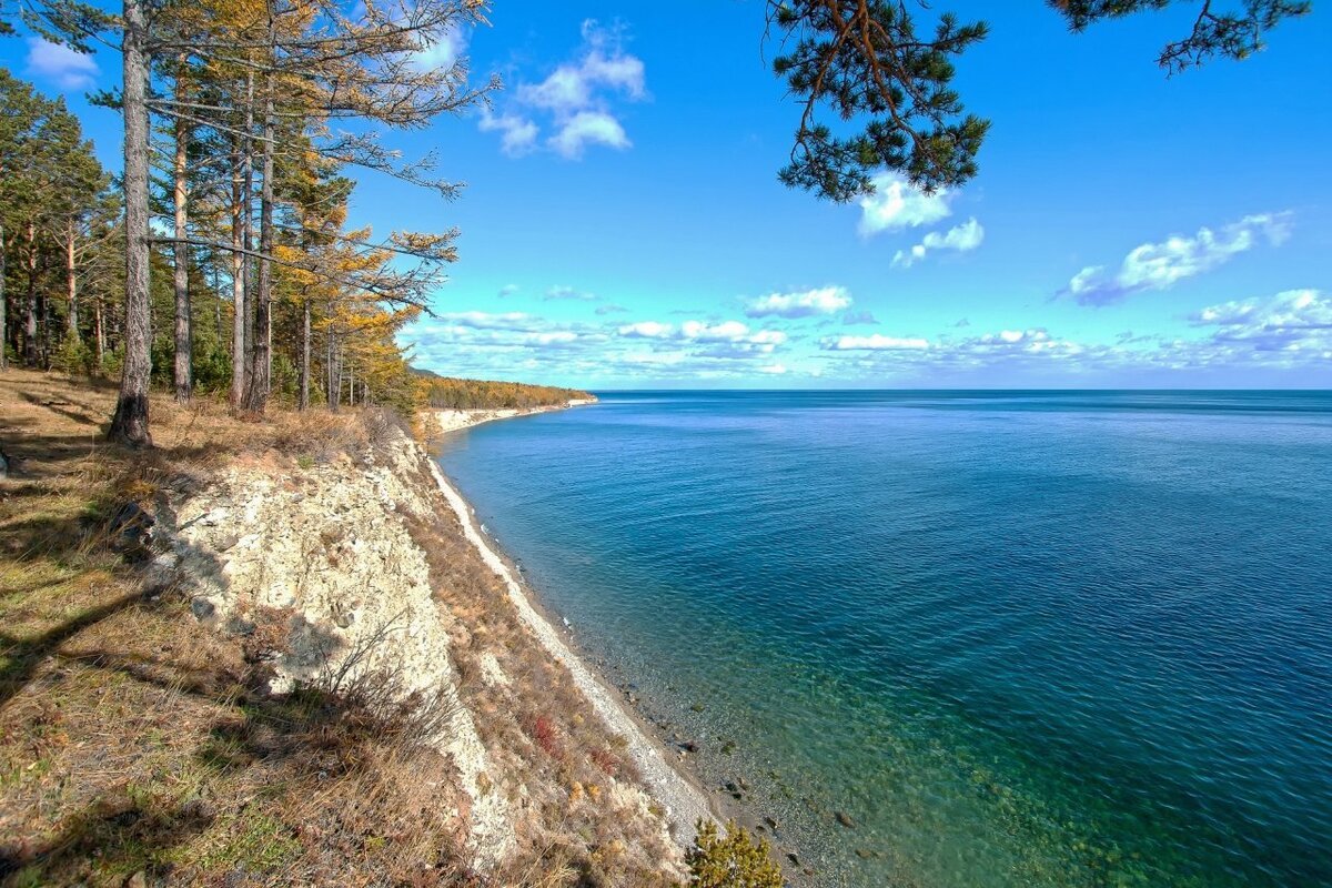 Изумрудный Байкал воды