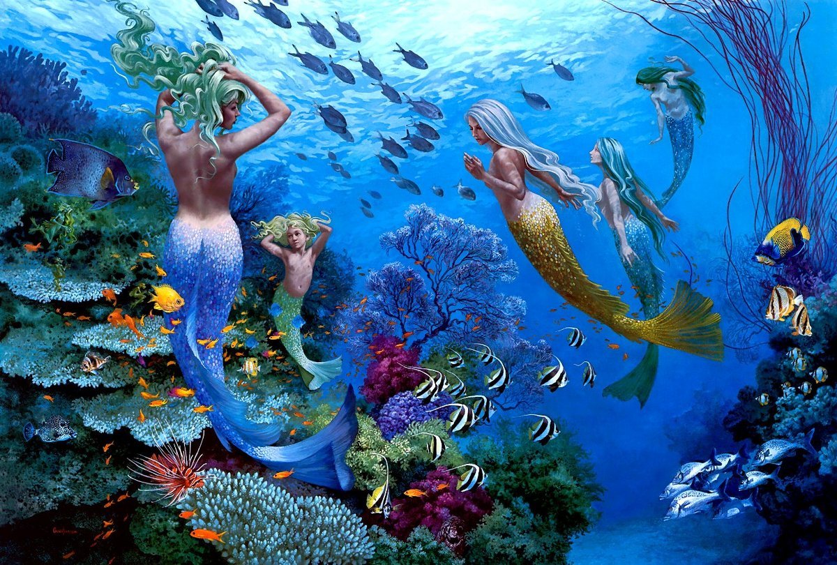 Джеймс Кристенсен море