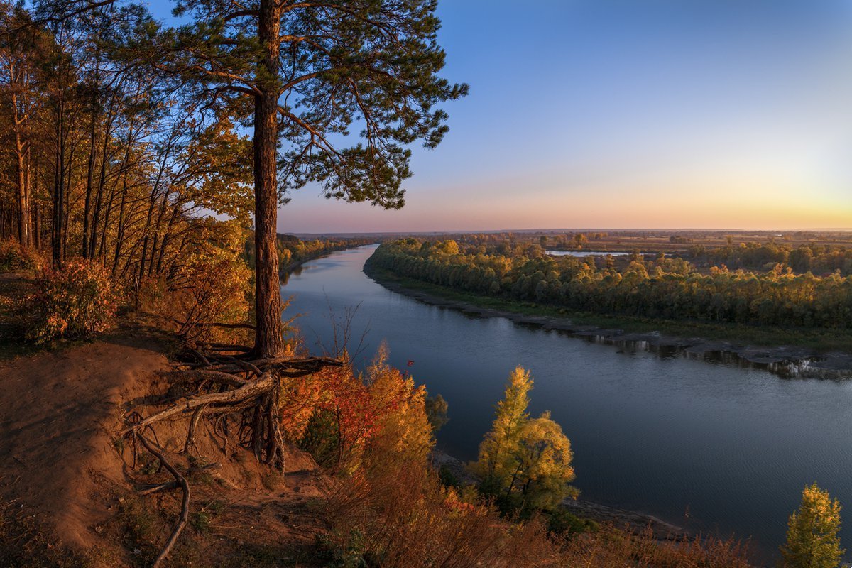 Река Кама в Удмуртии