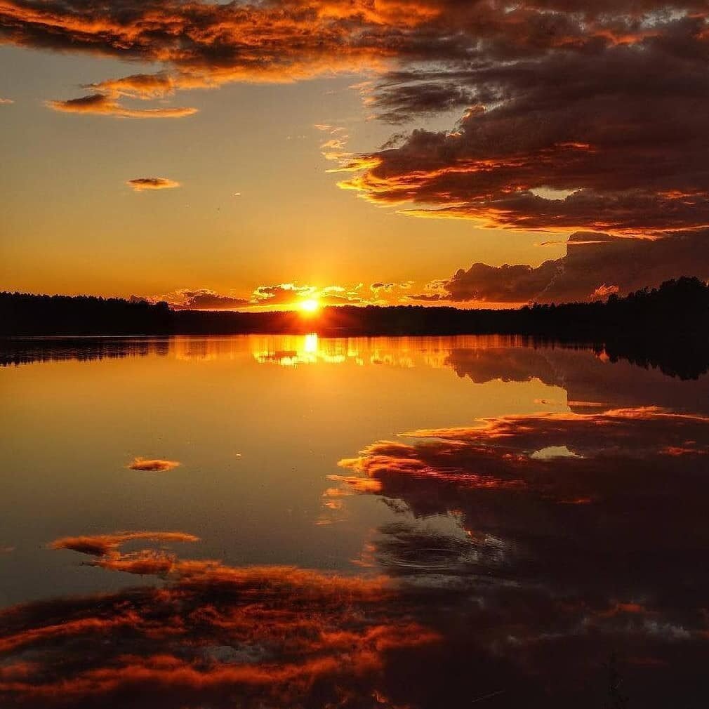 Природа закат солнца