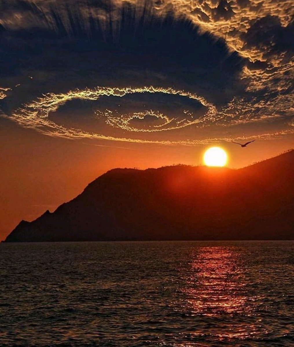 Красивое солнце