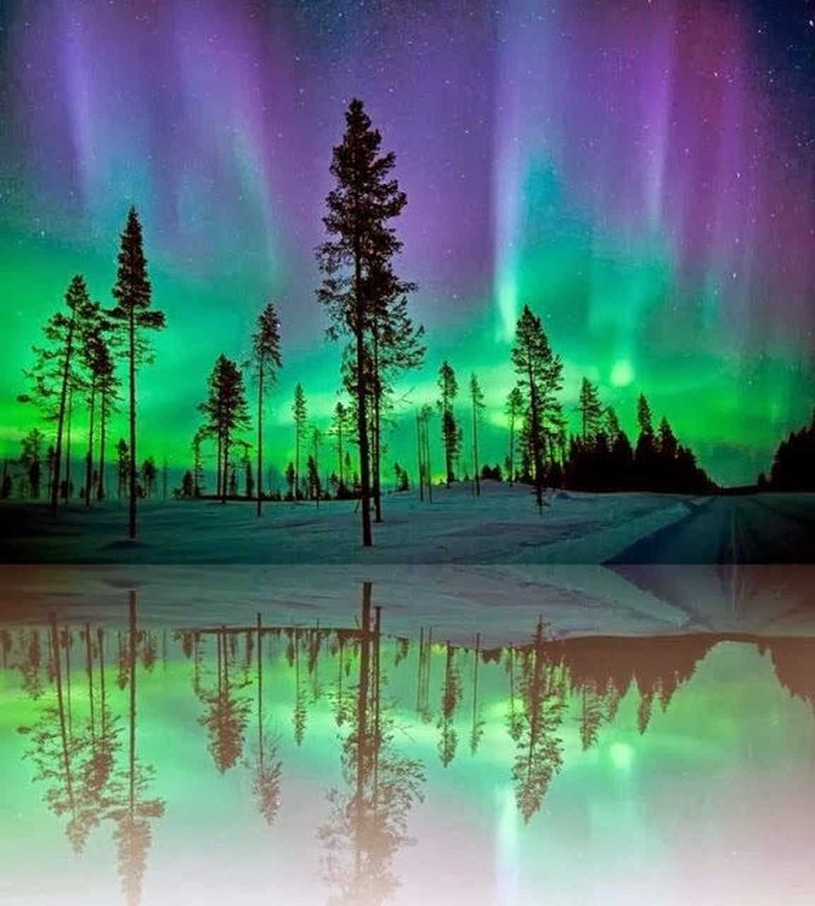 Северное сияние Northern Lights