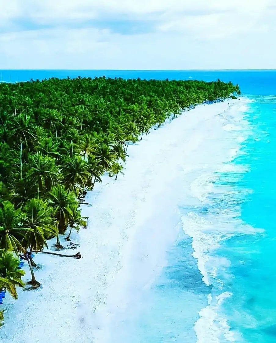 Карибское море остров Саона