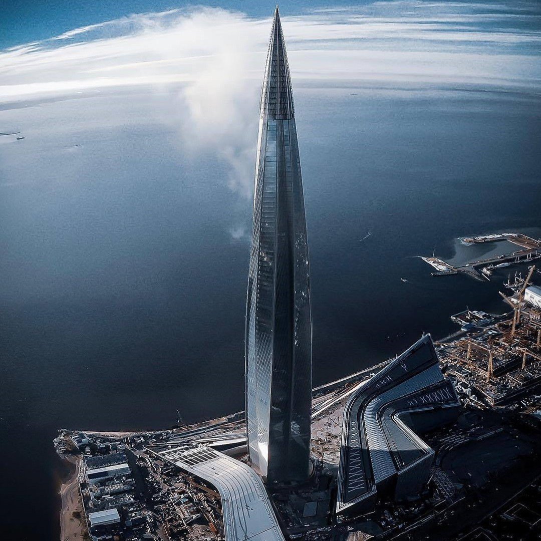 Лахта-центр в Санкт-Петербурге