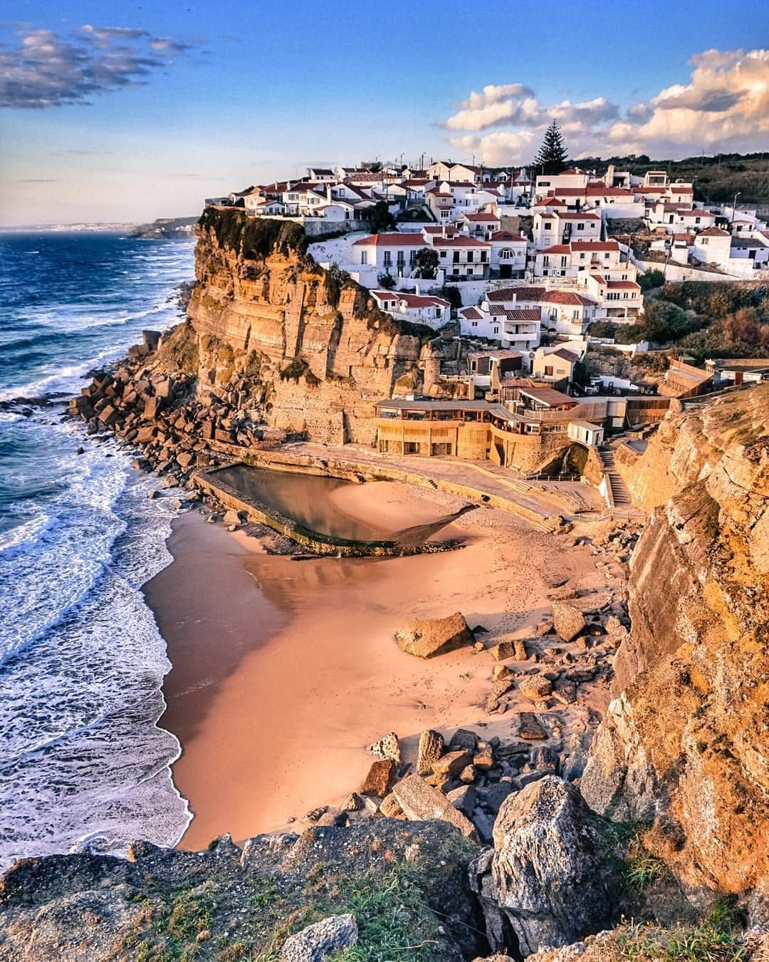 Azenhas do Mar Португалия туризм