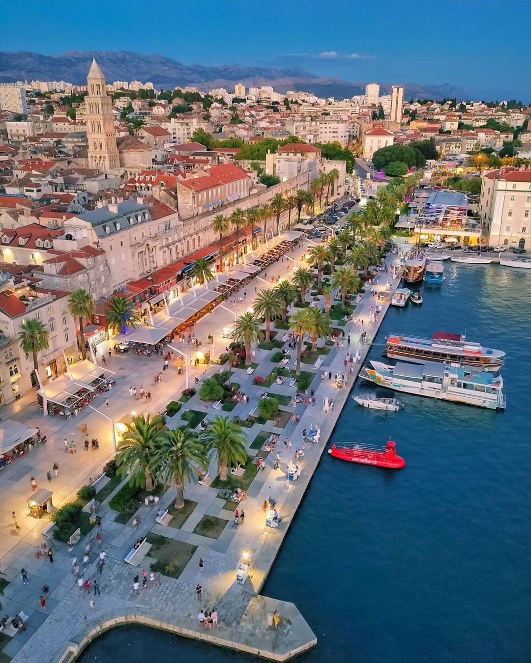 Split город в Хорватии