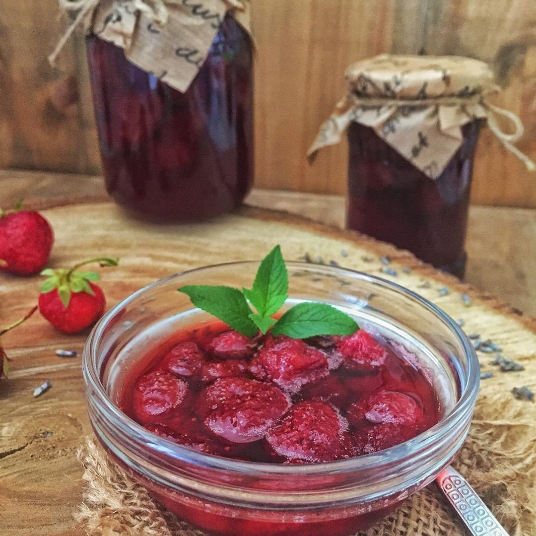 Jam клубнично-Земляничный джем