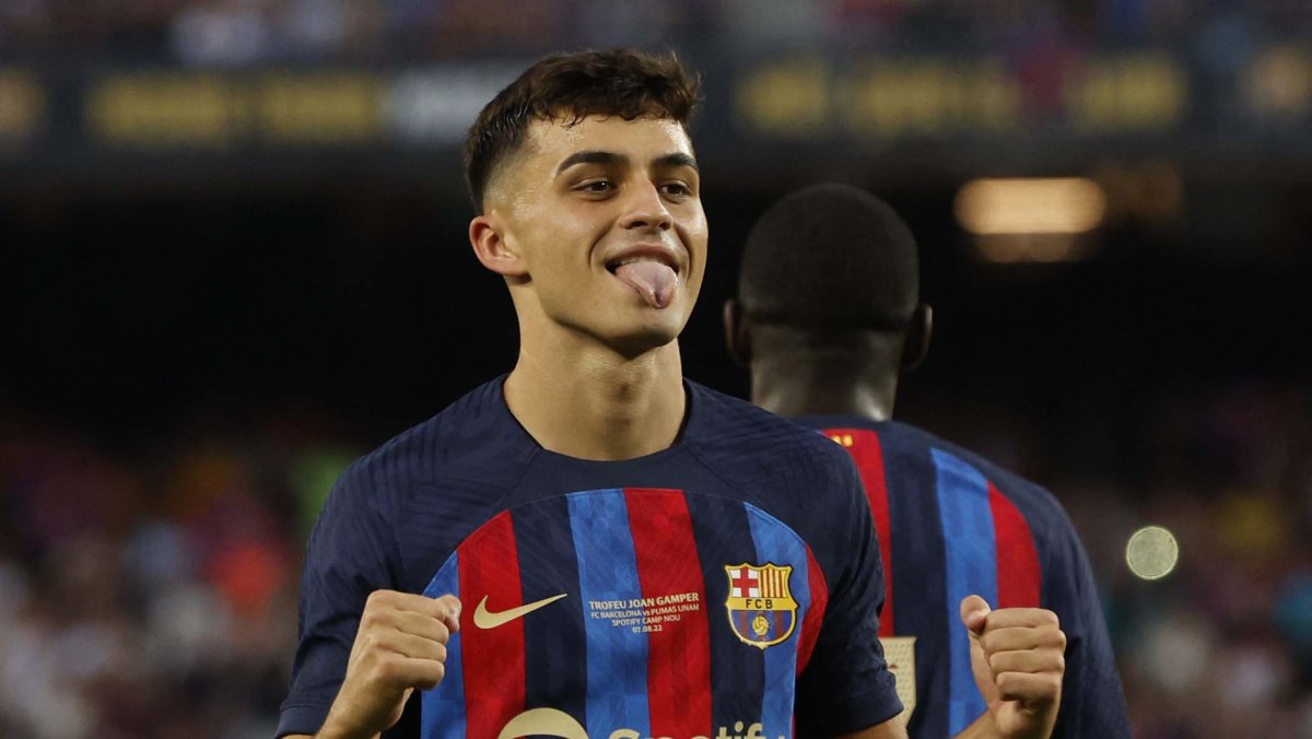 Pedri Barcelona 2022