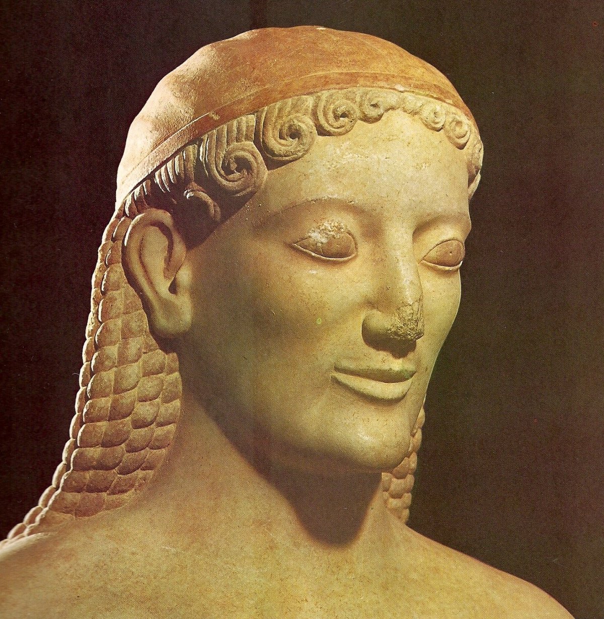Кора. Мрамор. Афины, музей Акрополя