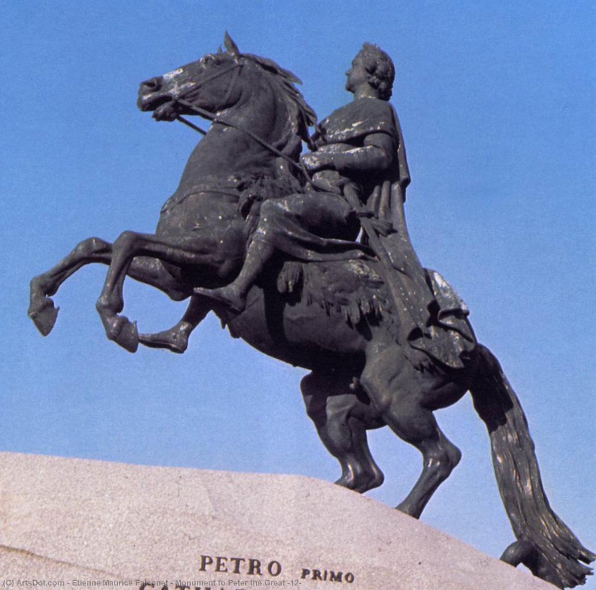 Э.М. Фальконе 1716-1791 памятник Петру 1