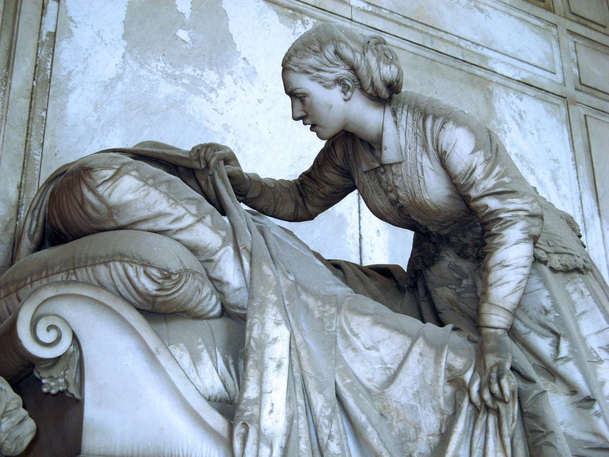 Монументальное кладбище Стальено, Генуя, 1851.