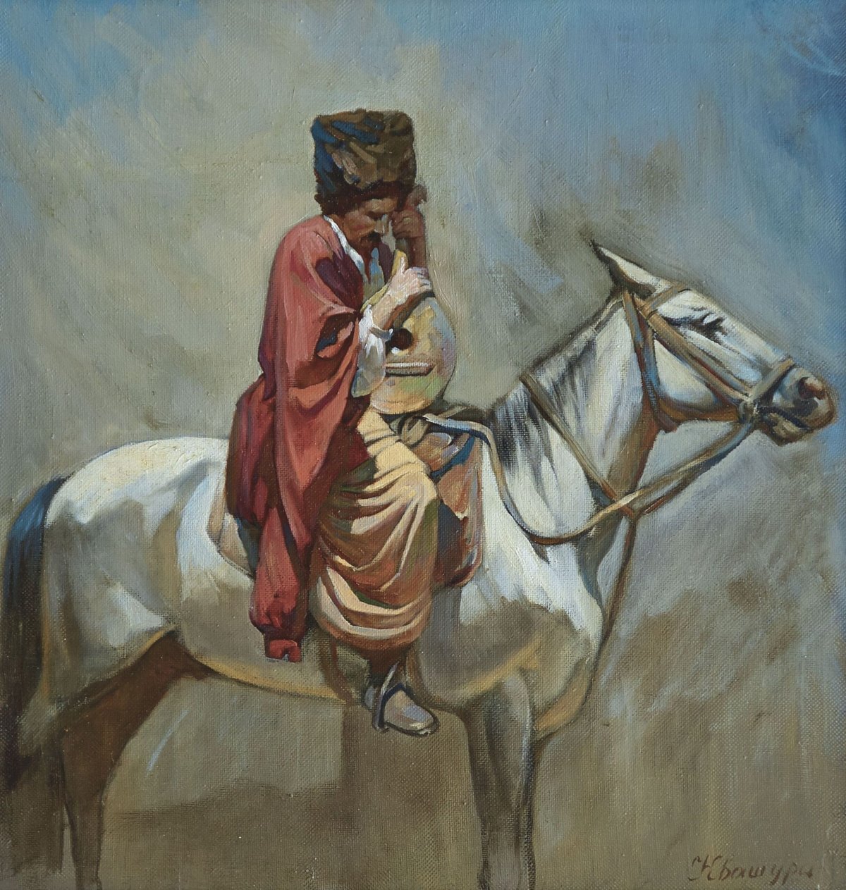 Квашура Этюд казака