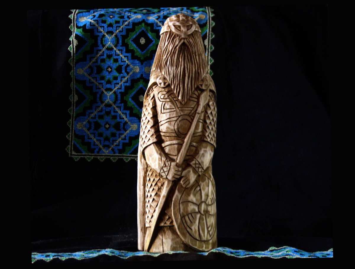 Etsy Odin Statue Vintage