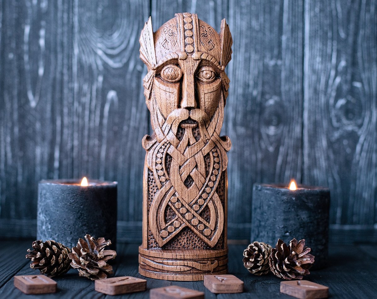 Wotan Statue Etsy