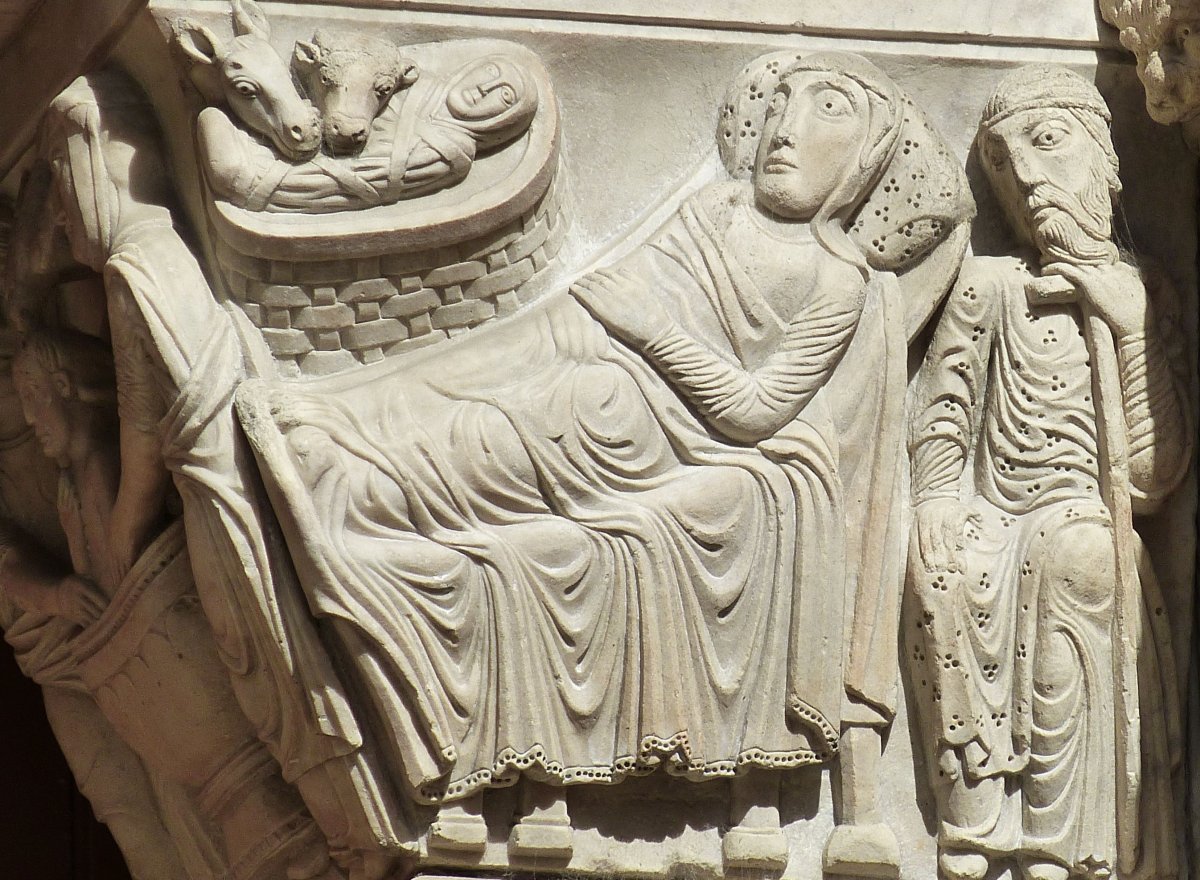Романская скульптура (около 1000–1200)