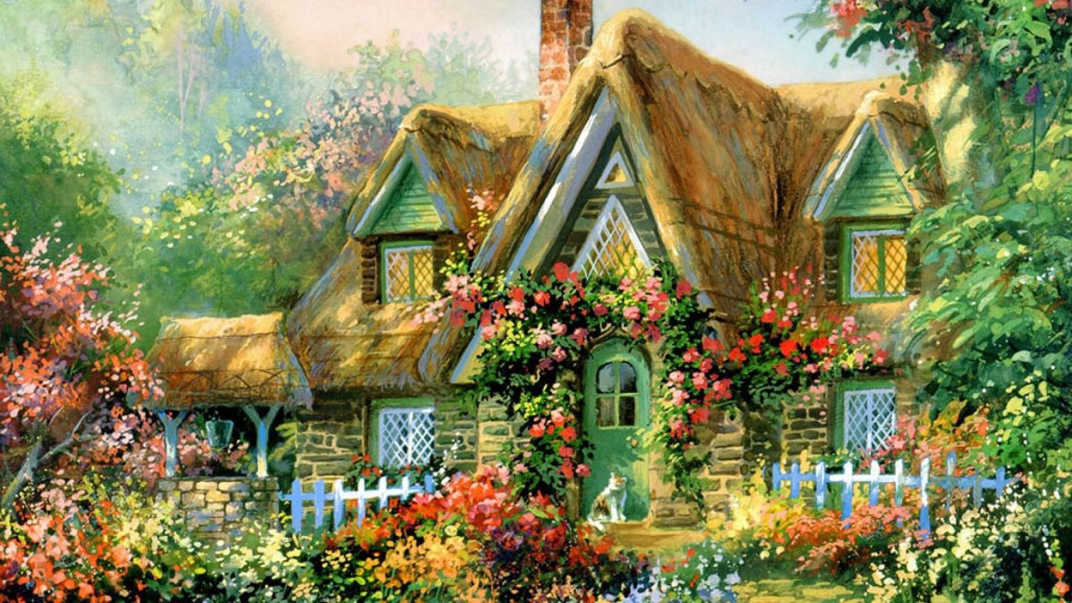 Томас Кинкейд Rosebud Cottage